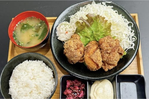 東京あげどりからあげ定食