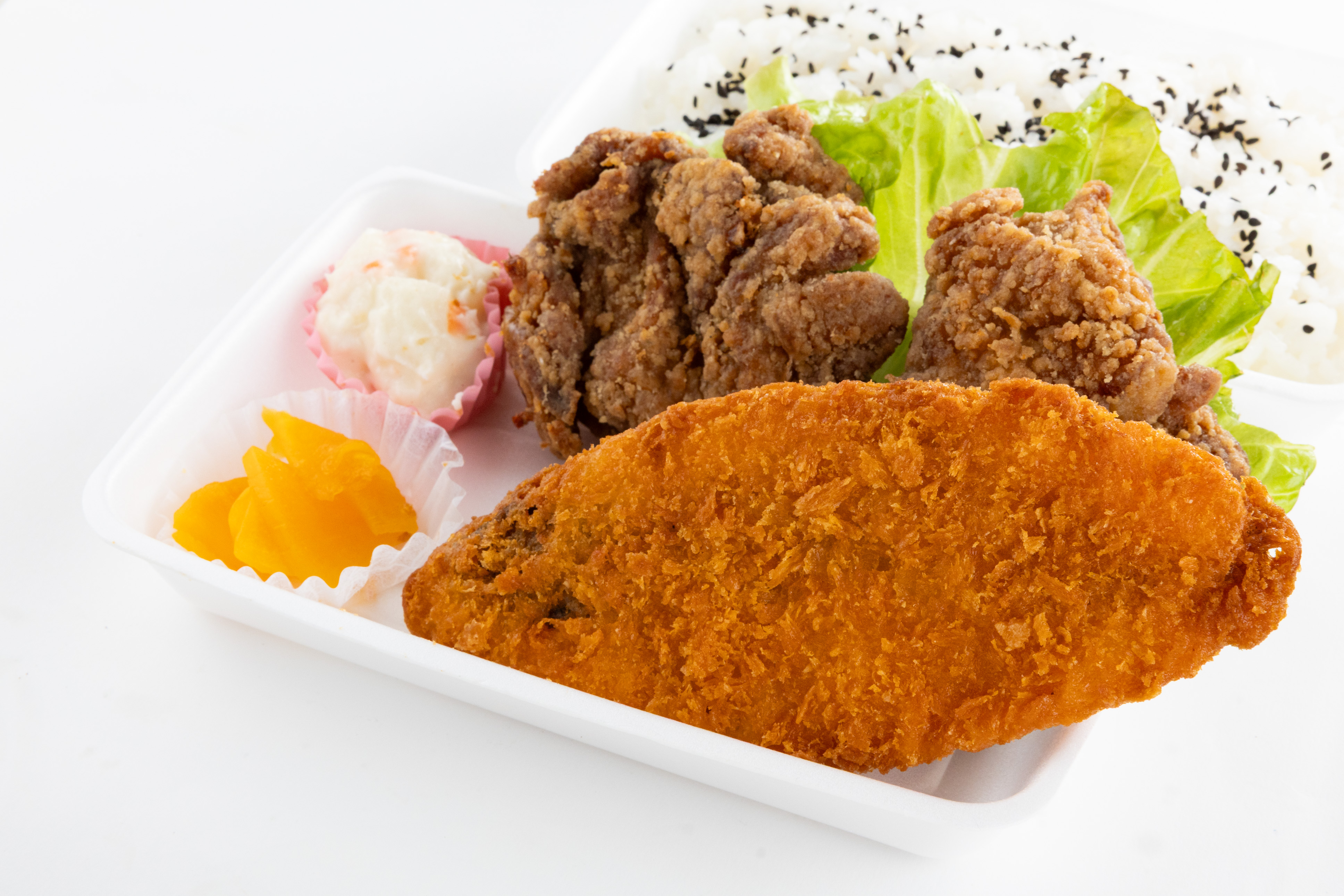 ミックスフライ白身フライ弁当