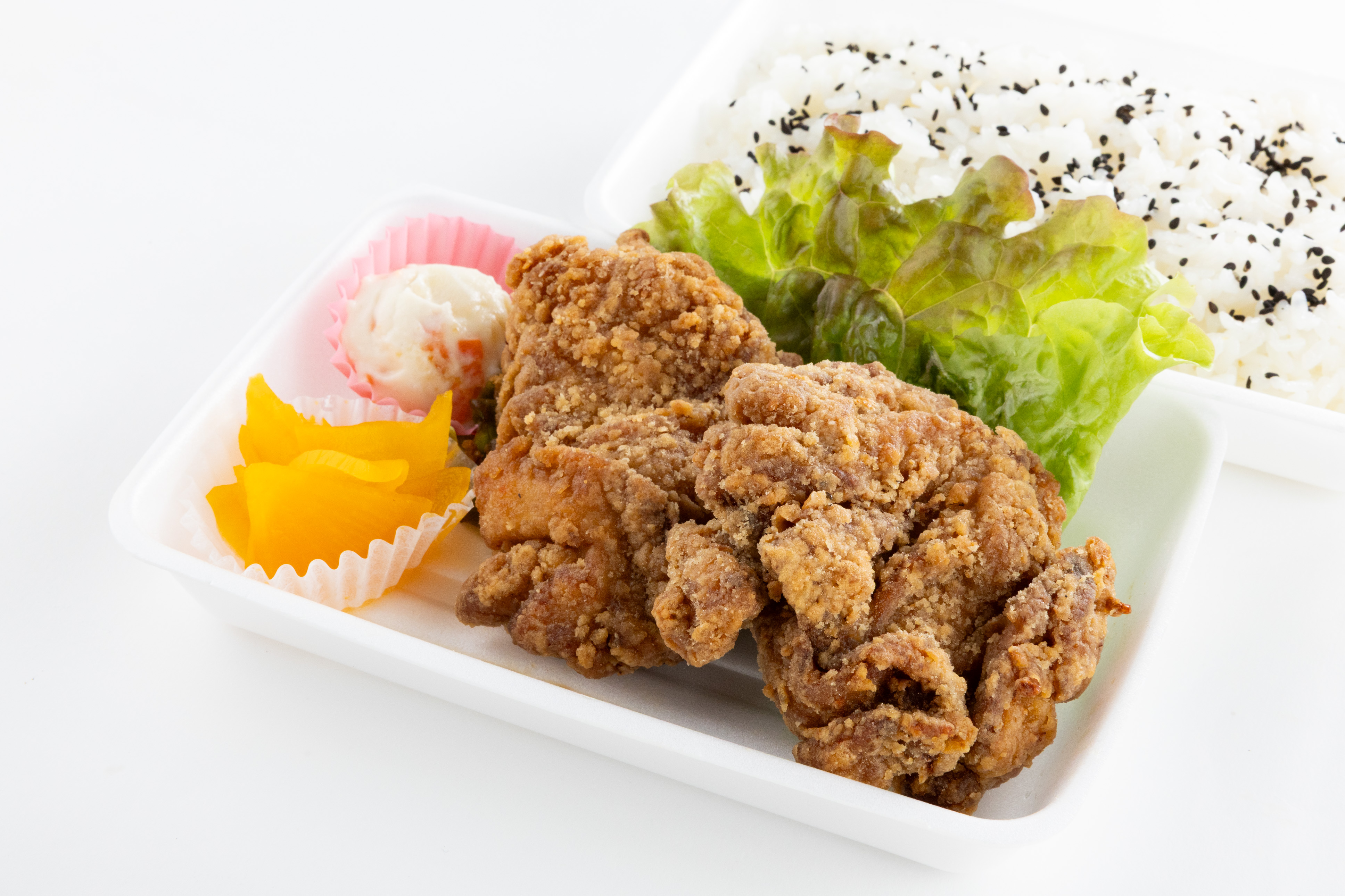 大きな唐揚げ弁当２個