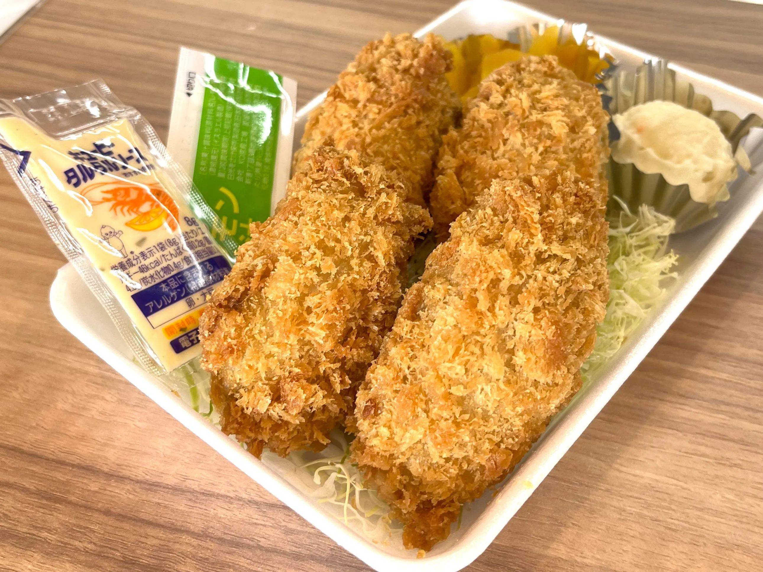 カキフライ弁当